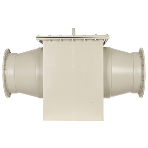 Tropfenabscheider aus PP - Einschub seitlich ziehbar, Baureihe TA 125-2_Z, ohne Sprüheinheit